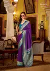 Sabarmati Silk By Rajpath Soft Silk With Contrast Border Saree Exporters In India